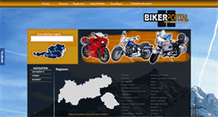 Desktop Screenshot of bikerportal.at